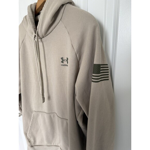 Under Armour Men's UA Freedom Flag Graphic Logo Long Sleeve Hoodie XL - Picture 5 of 5